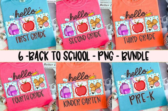 Back to School Bundle Preppy Shirt Png: A Designer's Toolkit
