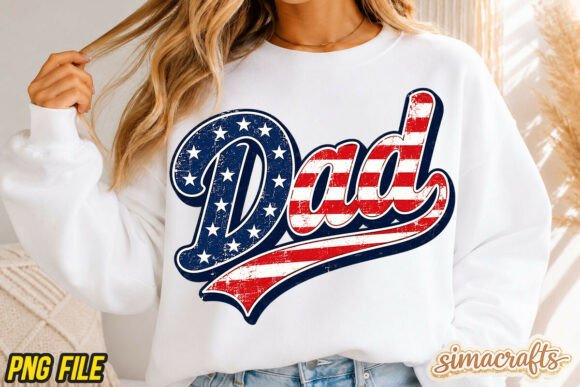 Patriotic Dad American Flag Sublimation: Design Ideas & Downloads