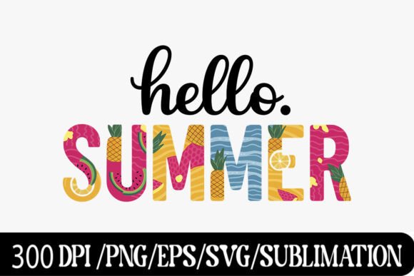 Summer Fun Typography Design: Capture Sun-Soaked Bliss