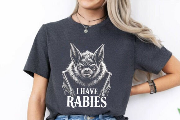 Unleash Your Dark Side with the I Have Rabies Vintage Bat Sweatshirt PNG